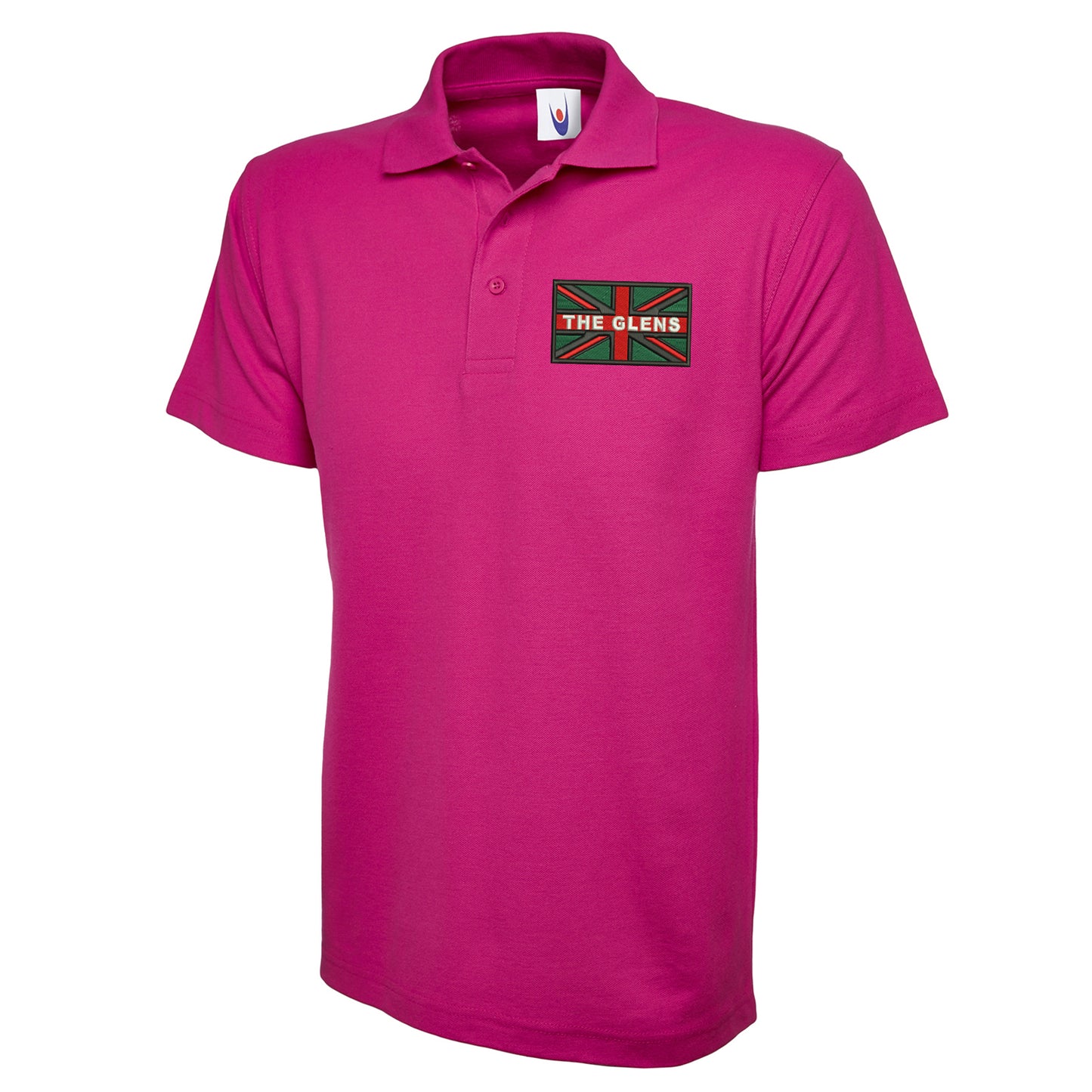 The Glens Coloured Union Jack Polo Shirt
