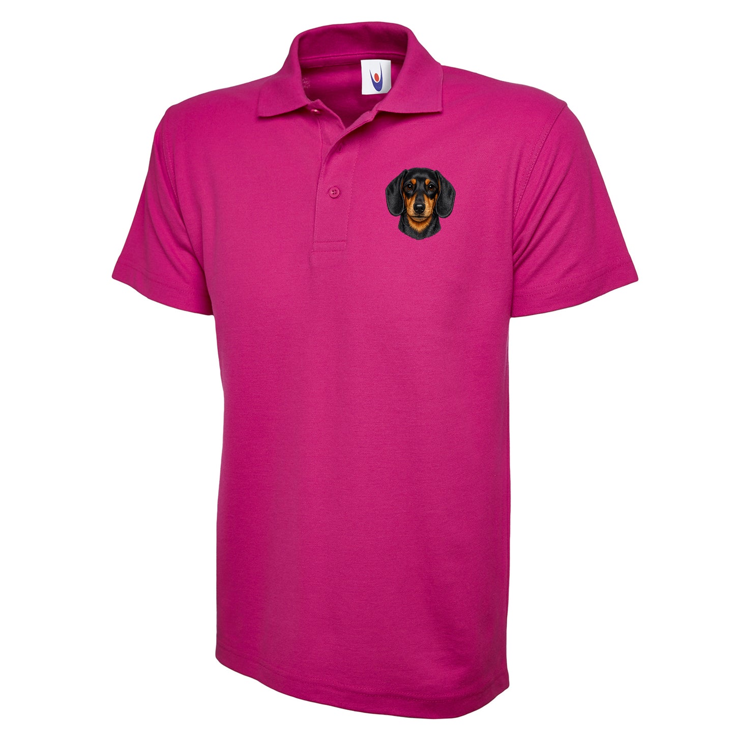 Dachshund Dog Face Polo Shirt