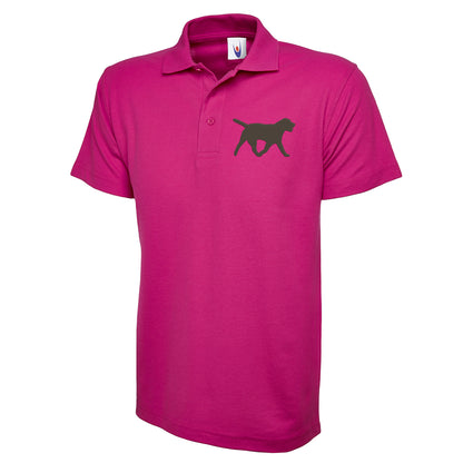 Chocolate Labrador Polo Shirt