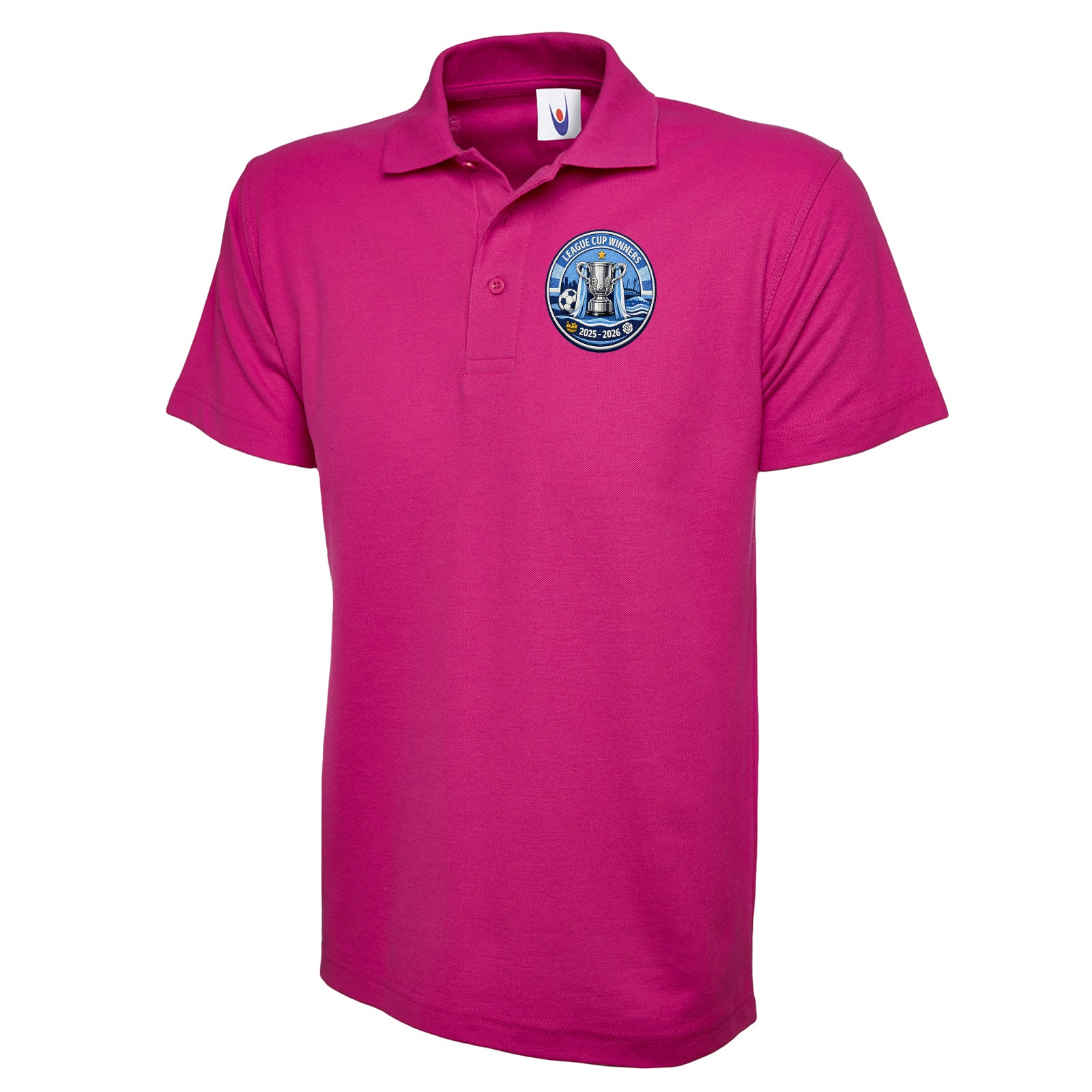Man City League Cup Winners 2026 Polo Shirt