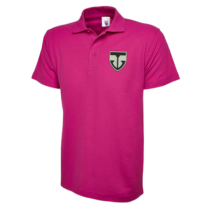 Retro Ayr United Embroidered Classic Polo Shirt