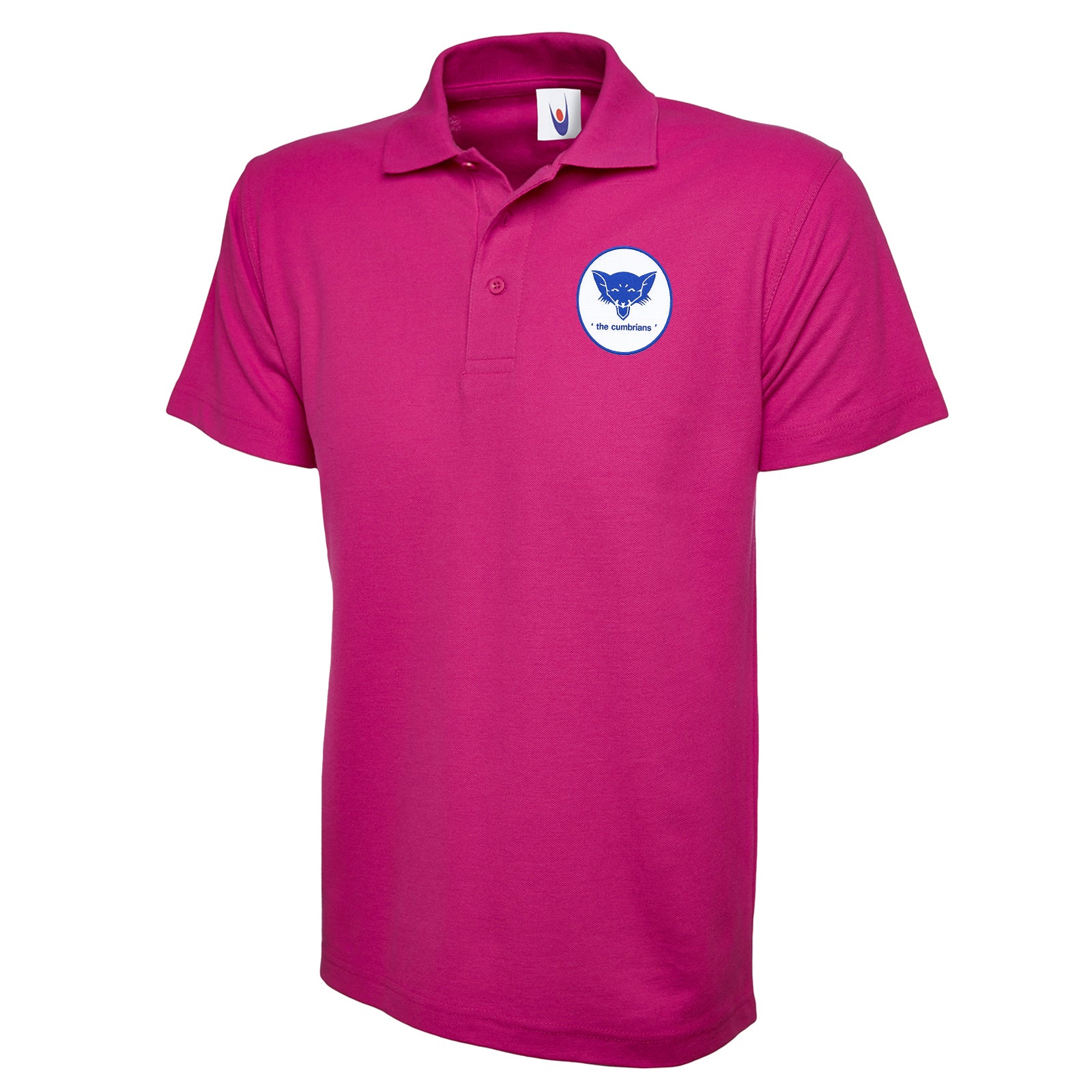 Old School Carlisle United Football Polo Shirt