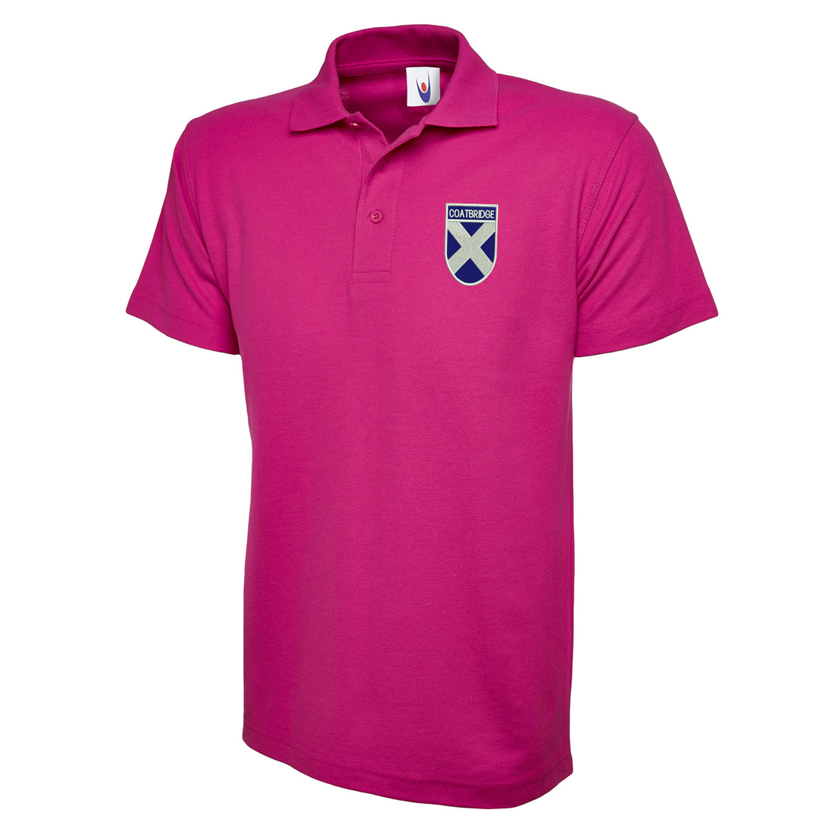 Coatbridge Flag of Scotland Shield Classic Polo Shirt