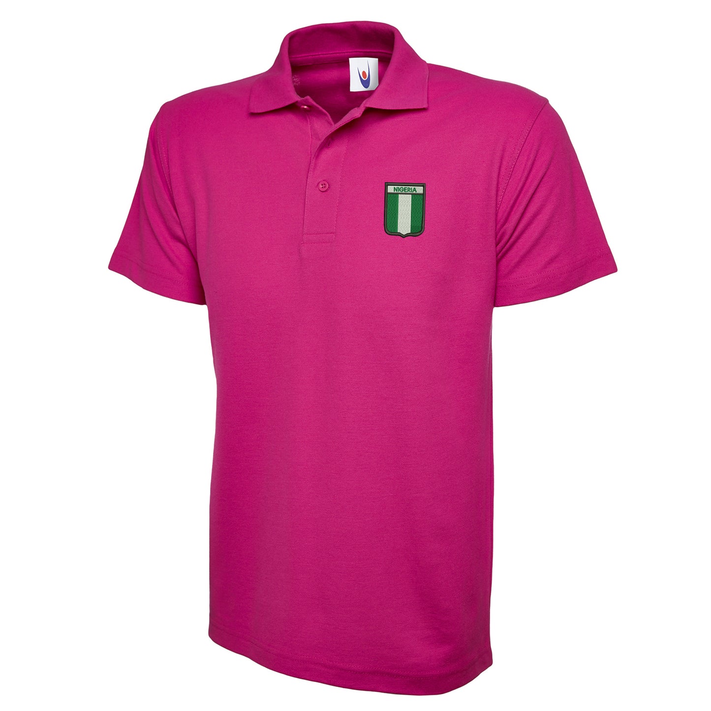Flag of Nigeria Shield Polo Shirt