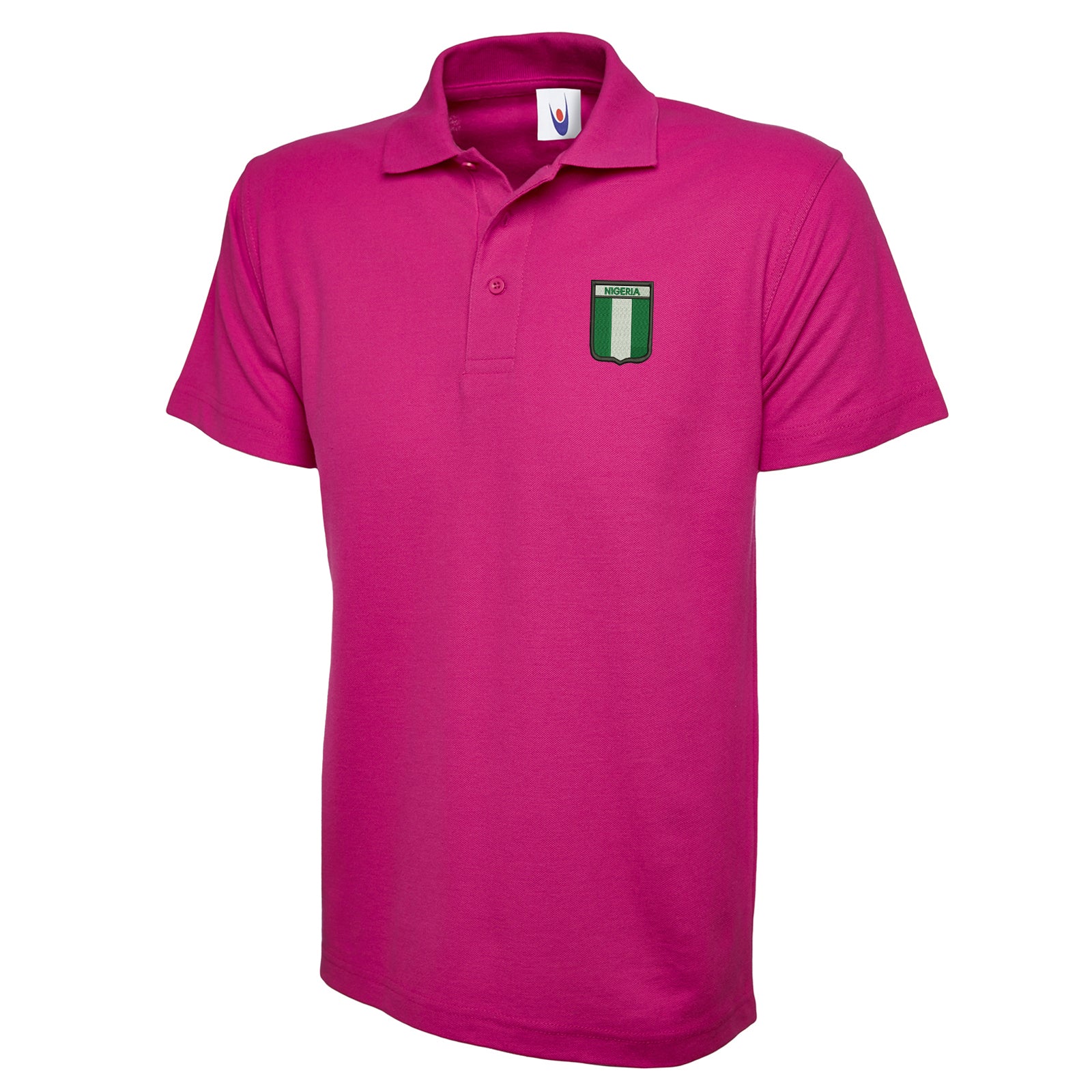 Flag of Nigeria Shield Polo Shirt