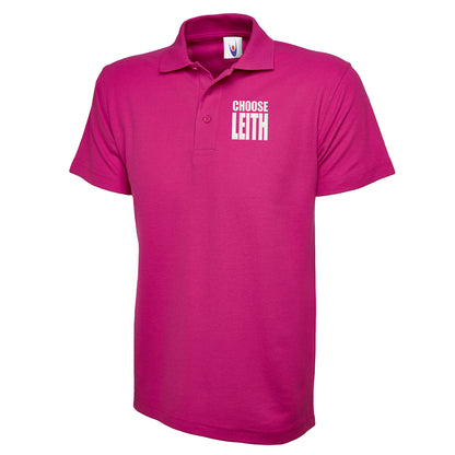 Hibs FC Choose Leith Football Polo Shirt