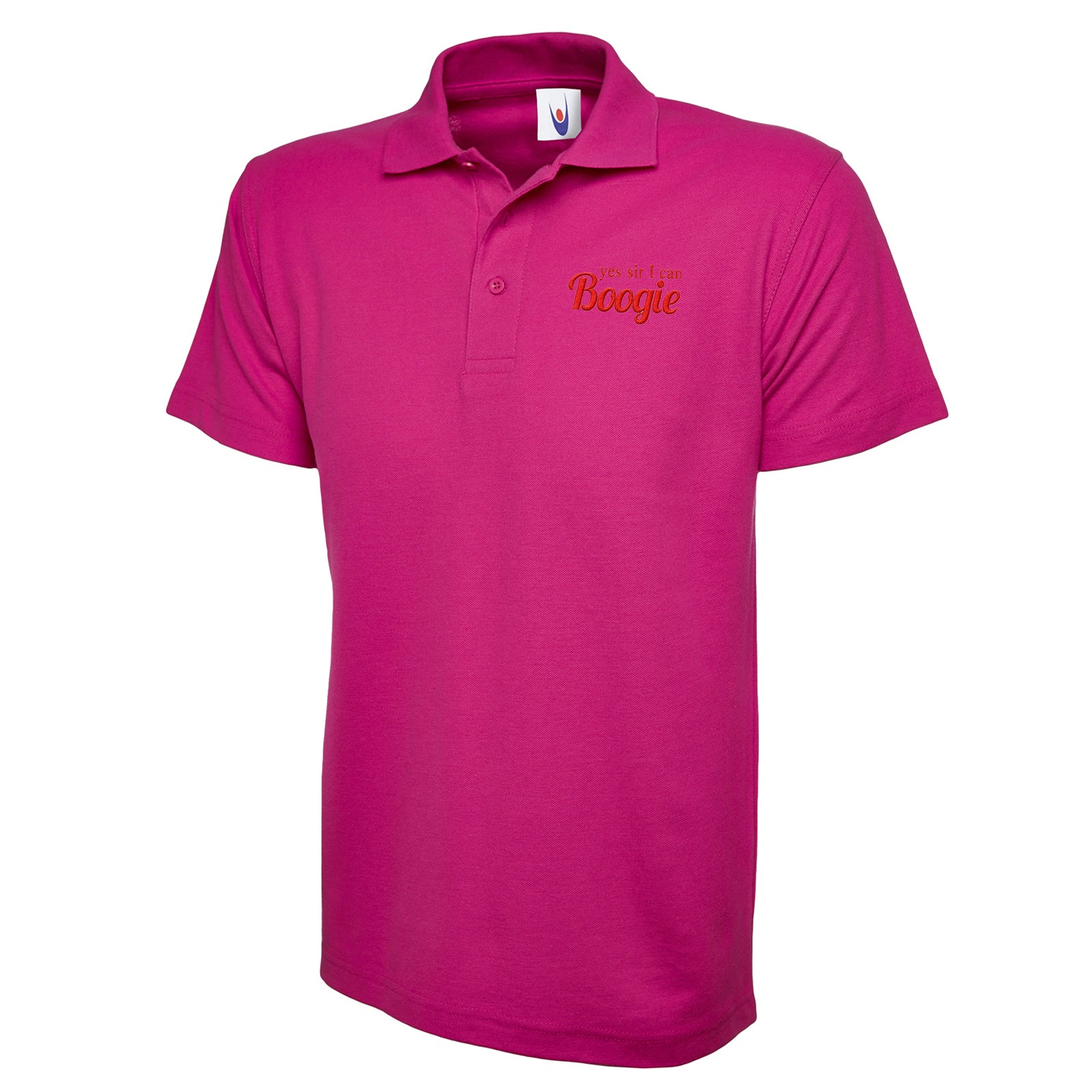 Yes Sir I Can Boogie Retro 70s 80s Disco Dancing Polo Shirt 