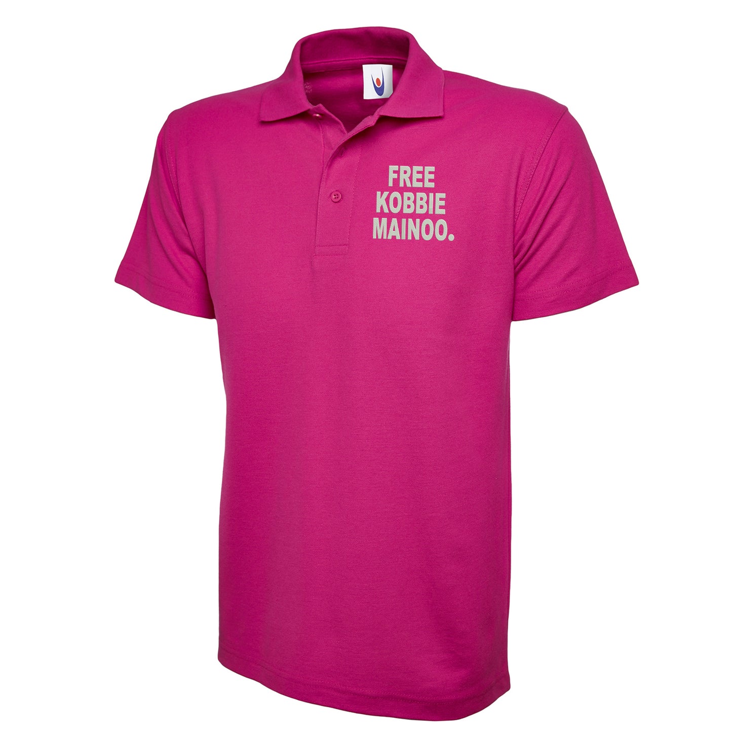 Free Kobbie Mainoo Embroidered Classic Polo Shirt