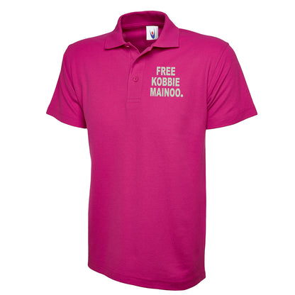 Free Kobbie Mainoo Embroidered Classic Polo Shirt