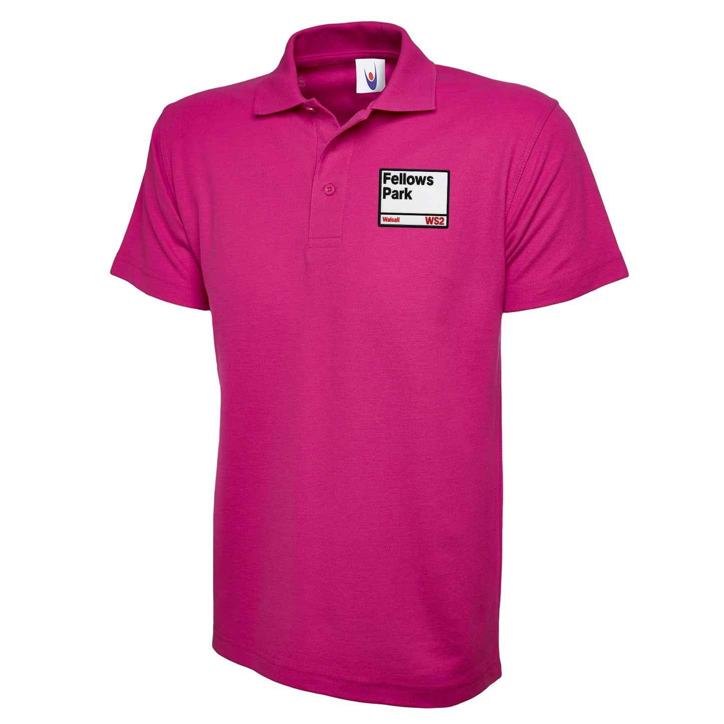Retro Fellows Park Walsall Football Polo Shirt 