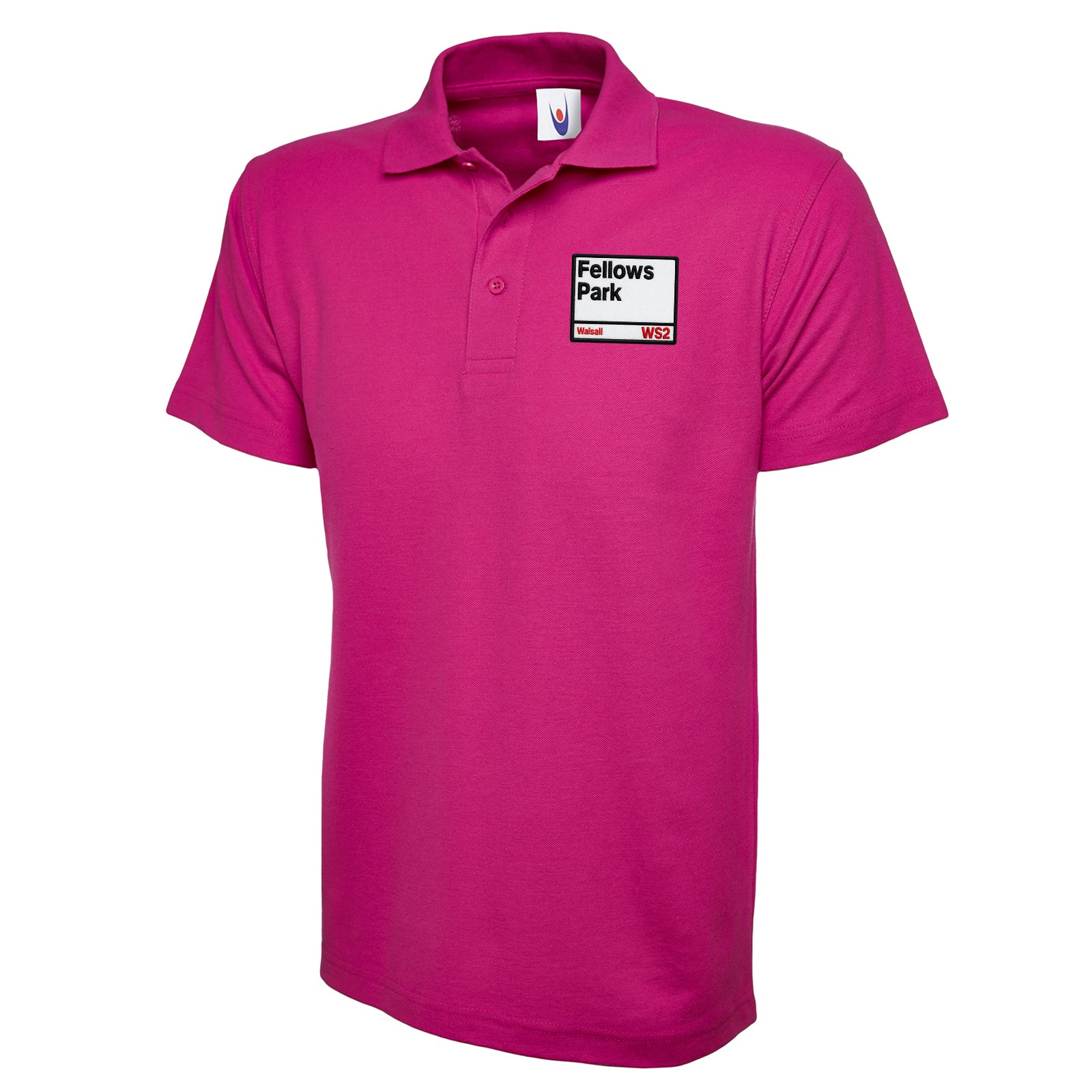 Retro Fellows Park Walsall Football Polo Shirt 