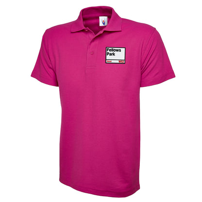 Retro Fellows Park Walsall Football Polo Shirt 