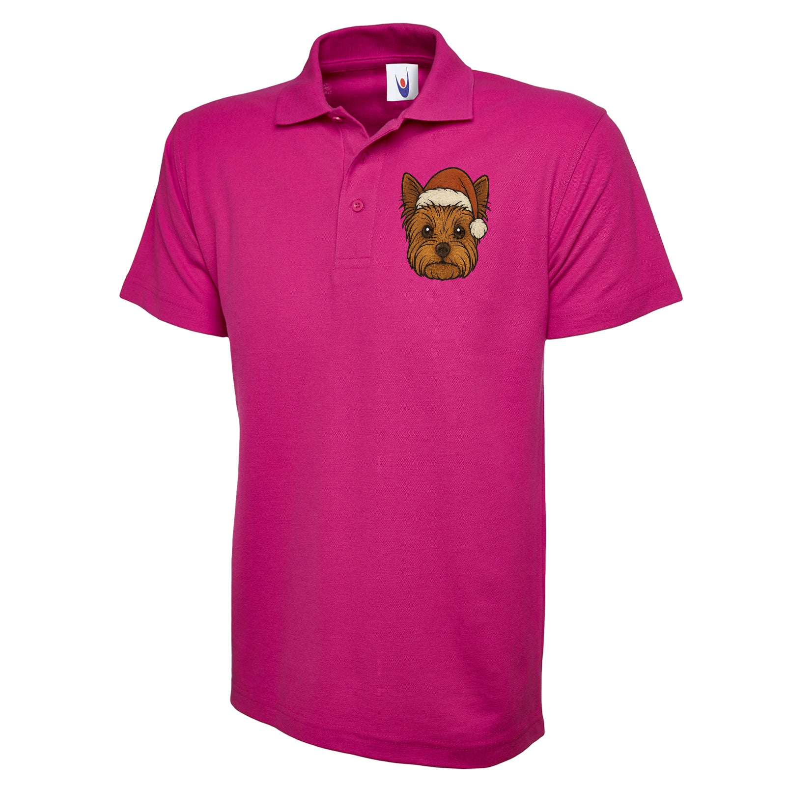 Yorkshire Terrier Christmas Polo Shirt