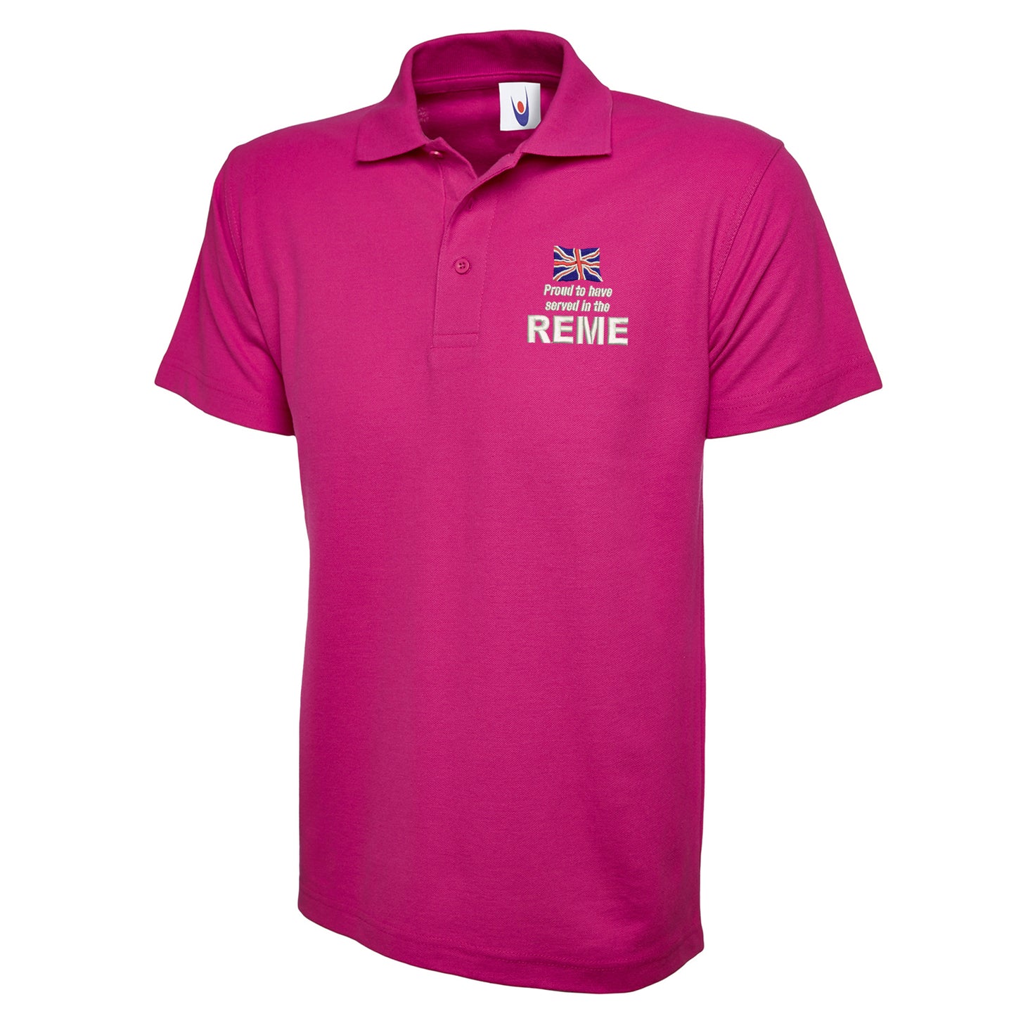 Proud to Have Served in The REME Embroidered Classic Polo Shirt