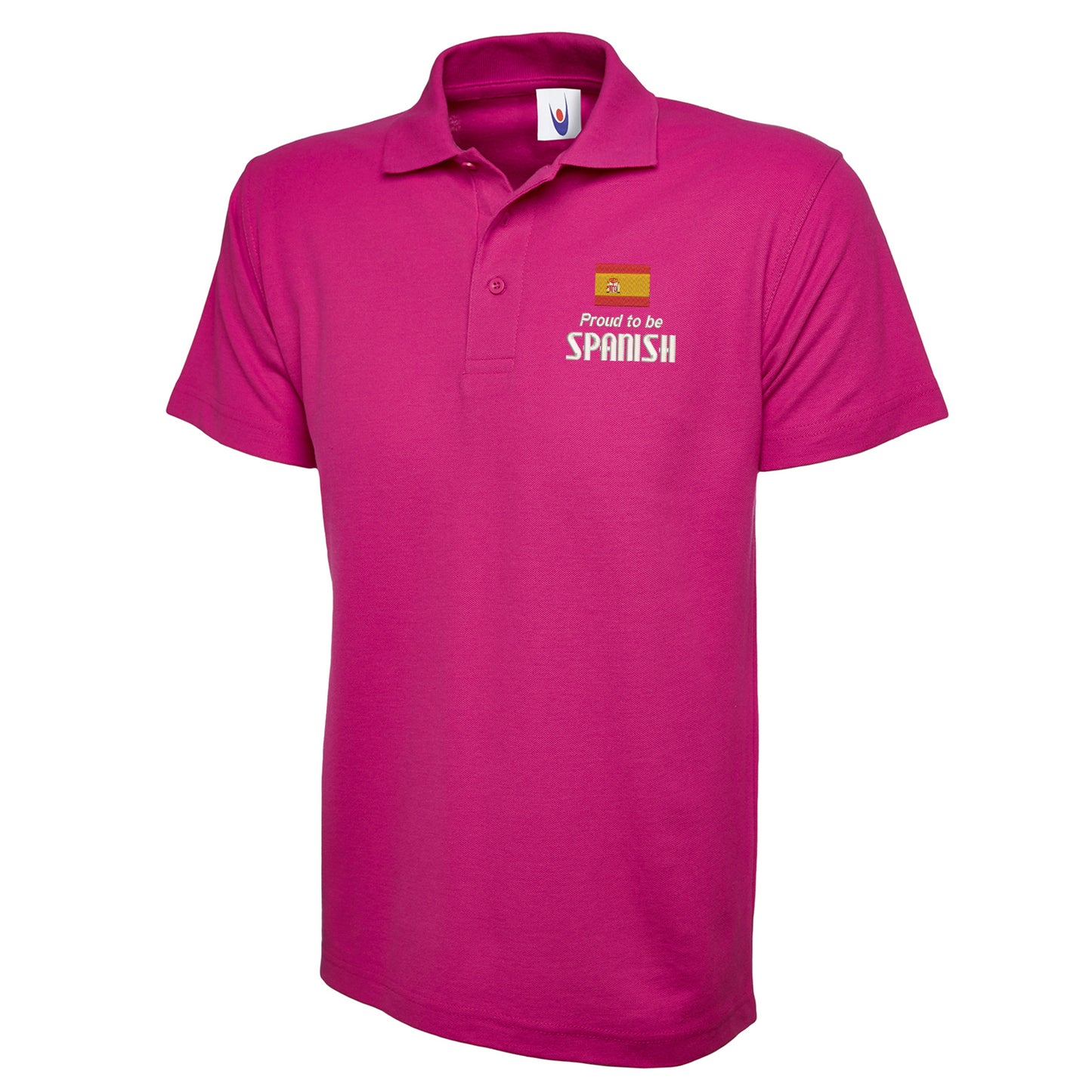Proud to be Spanish Embroidered Classic Polo Shirt
