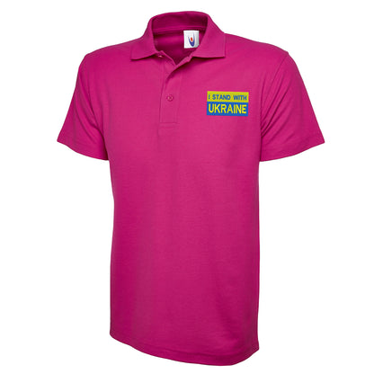 We Stand with Ukraine Polo Shirt