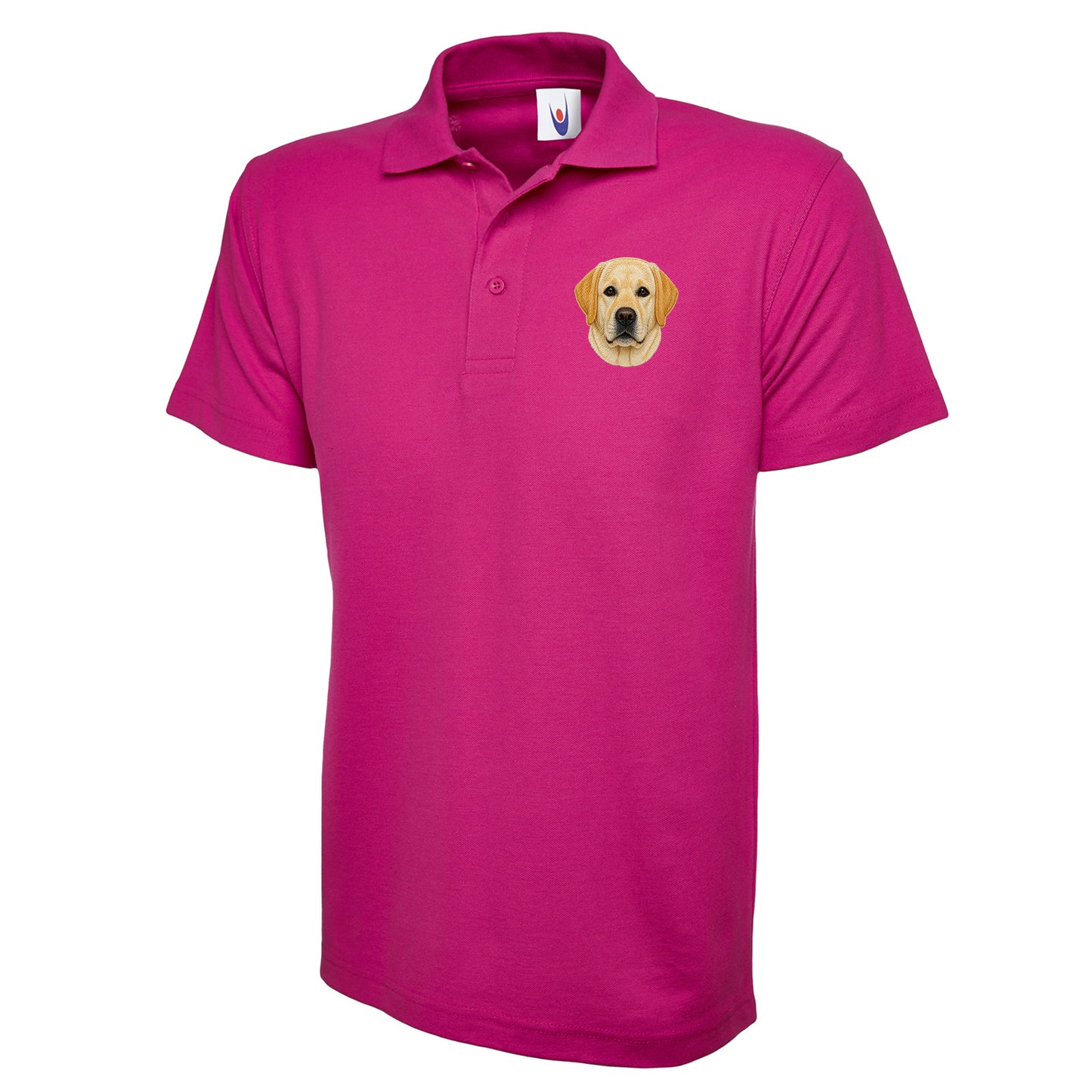 Labrador Dog Face Polo Shirt