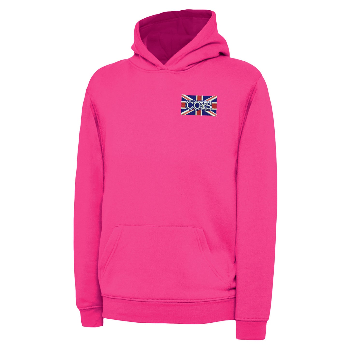 COYS Union Jack Embroidered Children's Hoodie