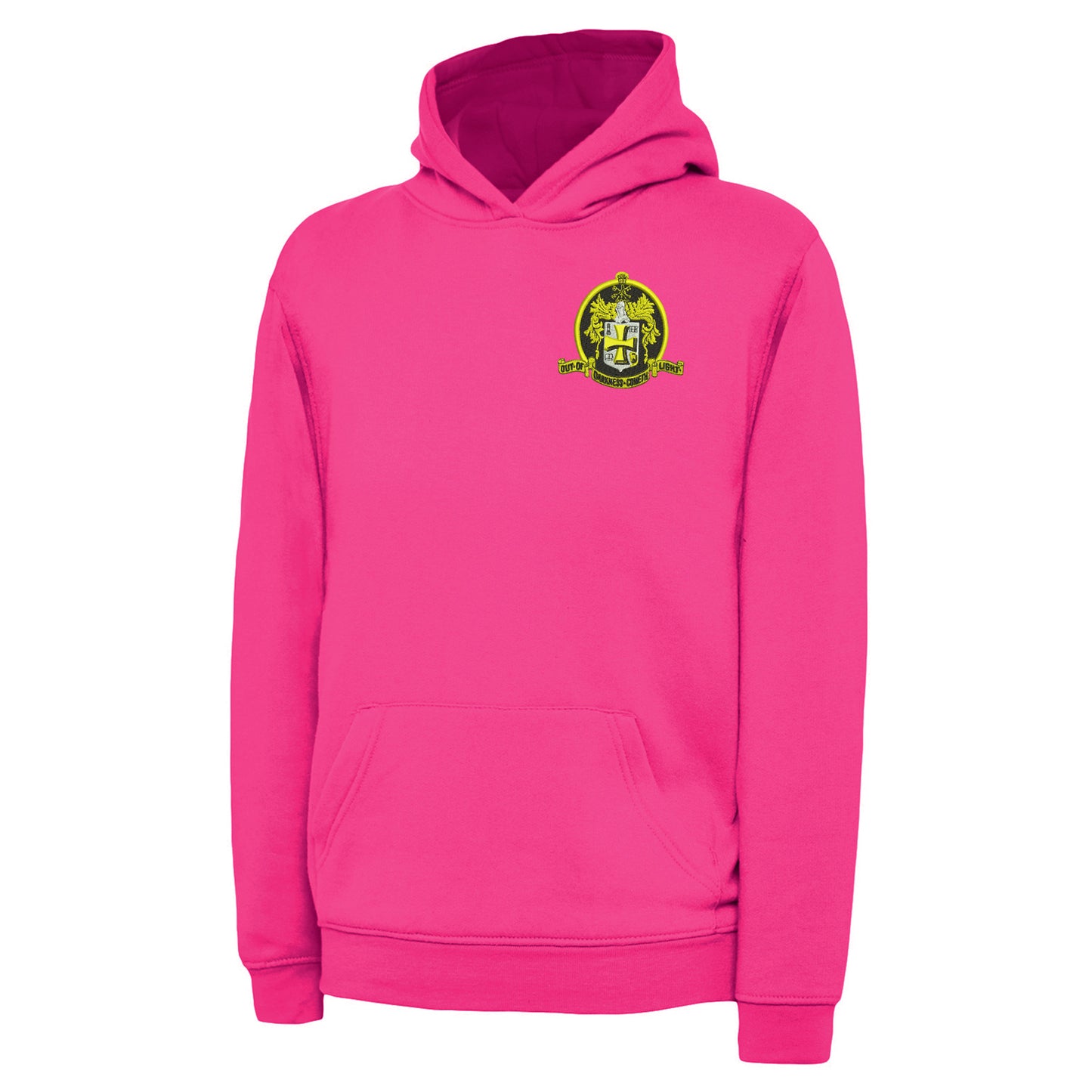 Retro Wolves 1947 Embroidered Children's Hoodie