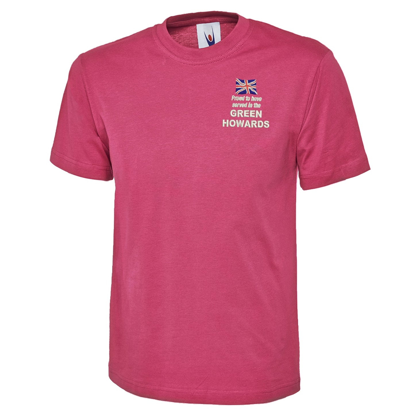 Proud to Have Served in The Green Howards Embroidered Classic T-Shirt