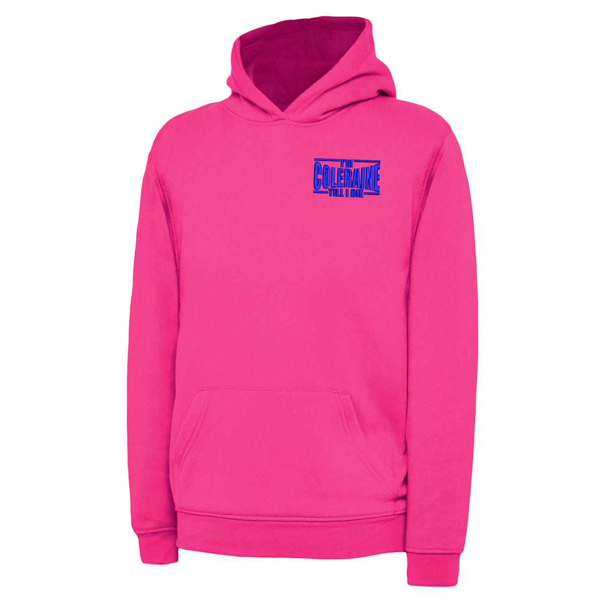 I am Coleraine Embroidered Hoodie