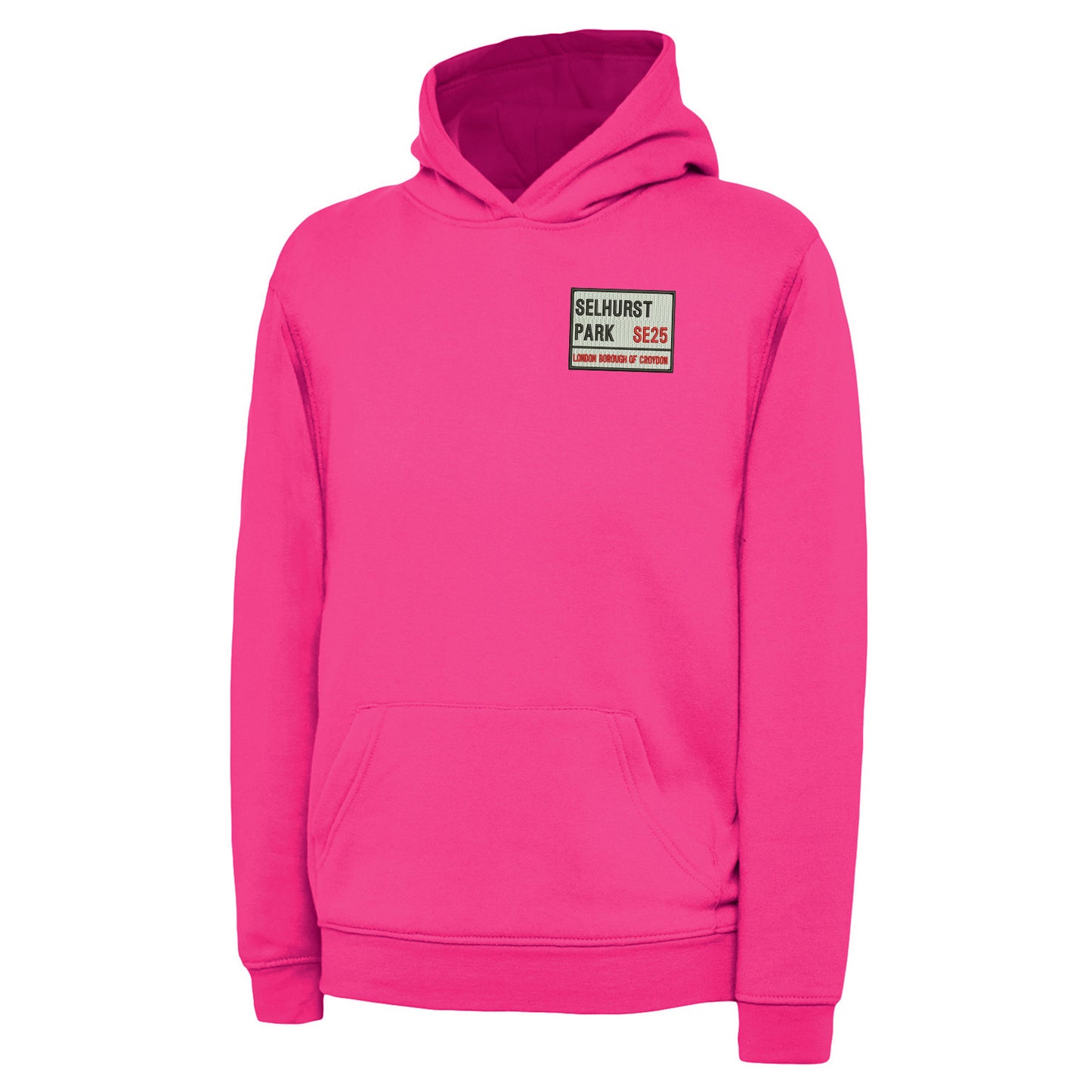 Selhurst Park SE25 Embroidered Children's Hoodie