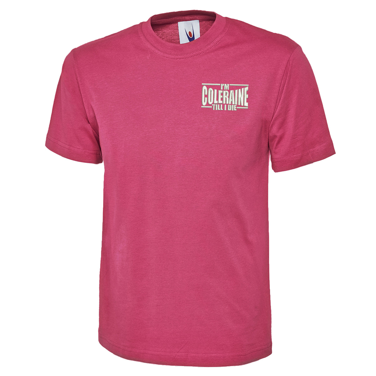 I am Coleraine Embroidered T Shirt