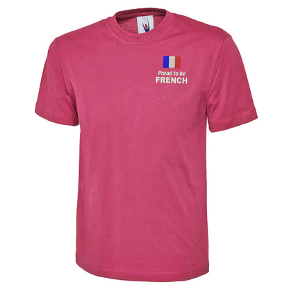 Proud to be French Embroidered Classic T-Shirt