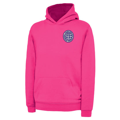 Retro Halifax 1970s Embroidered Children's Hoodie