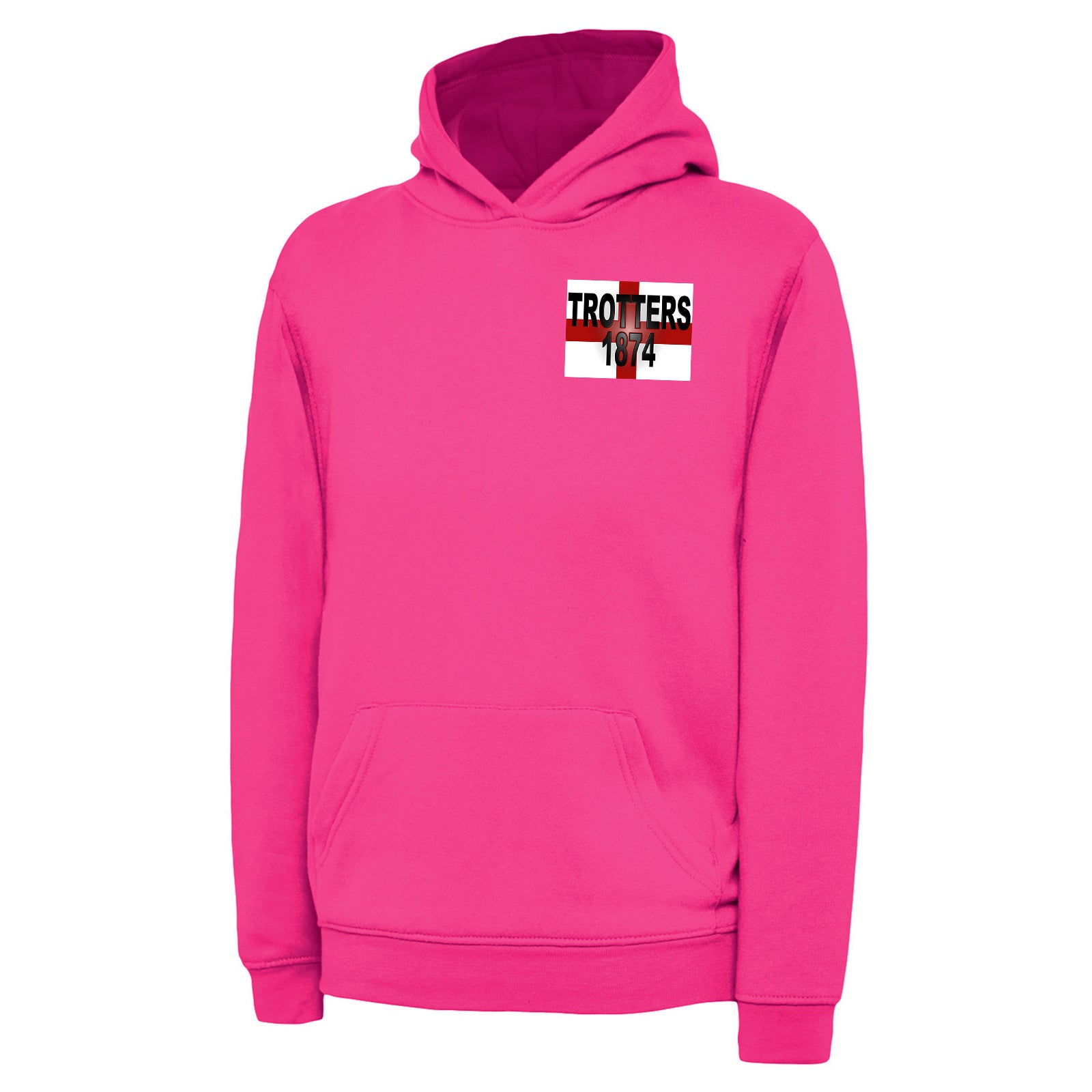 Trotters 1874 England Flag Hoodie