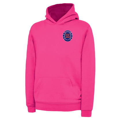 Children's Glasgow Rangers 55 Time Champions Hoodie 