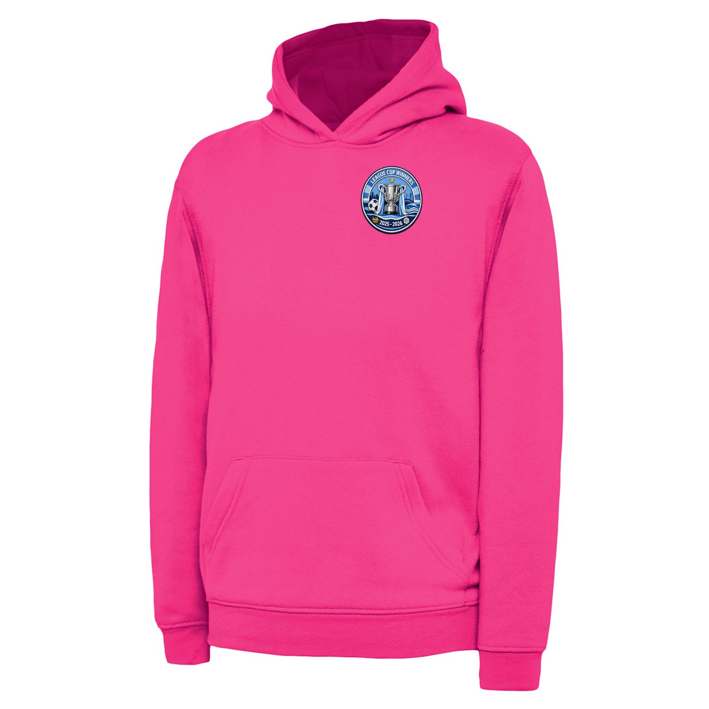 Children's Man City League Cup Winners 2026 Hoodie