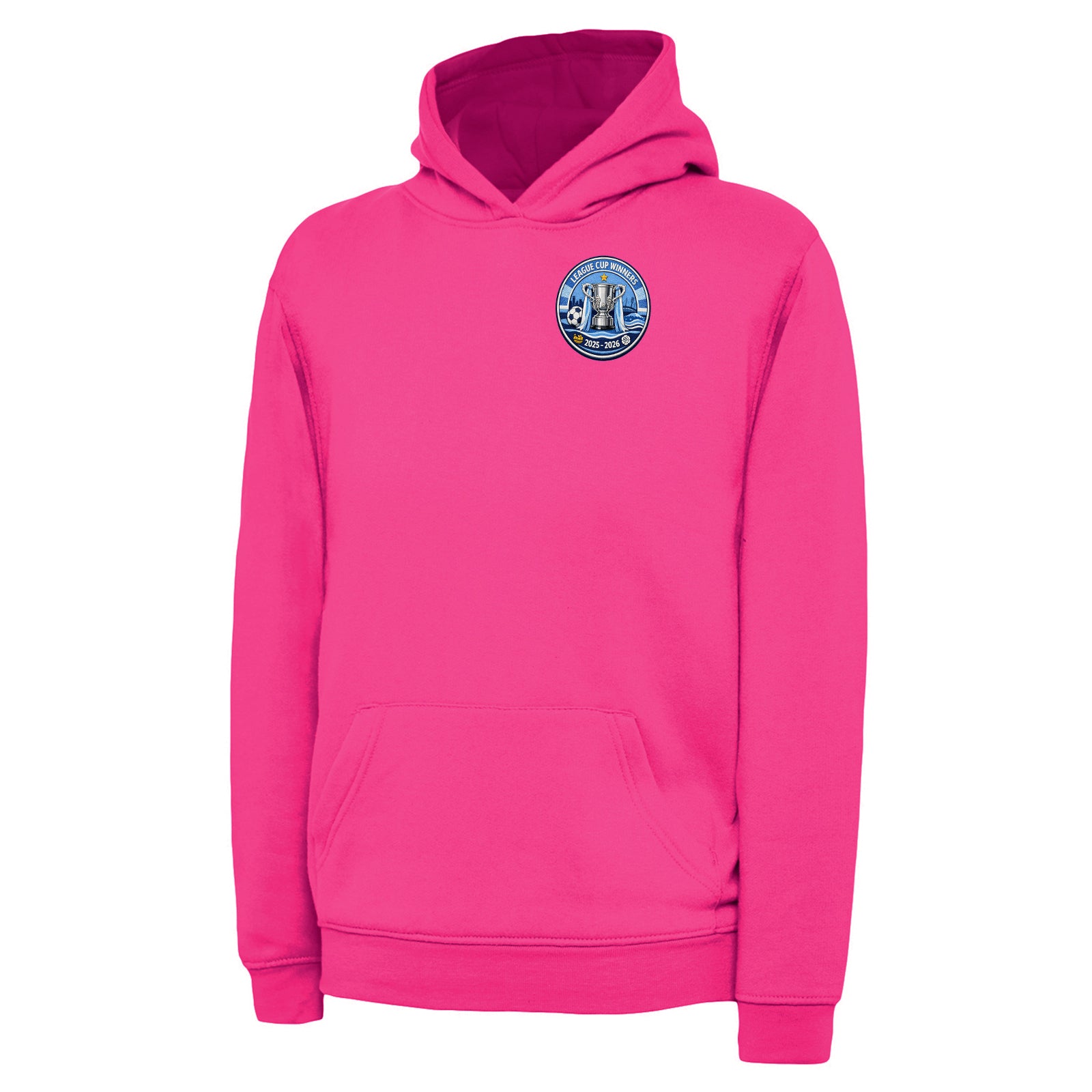 Children's Man City League Cup Winners 2026 Hoodie