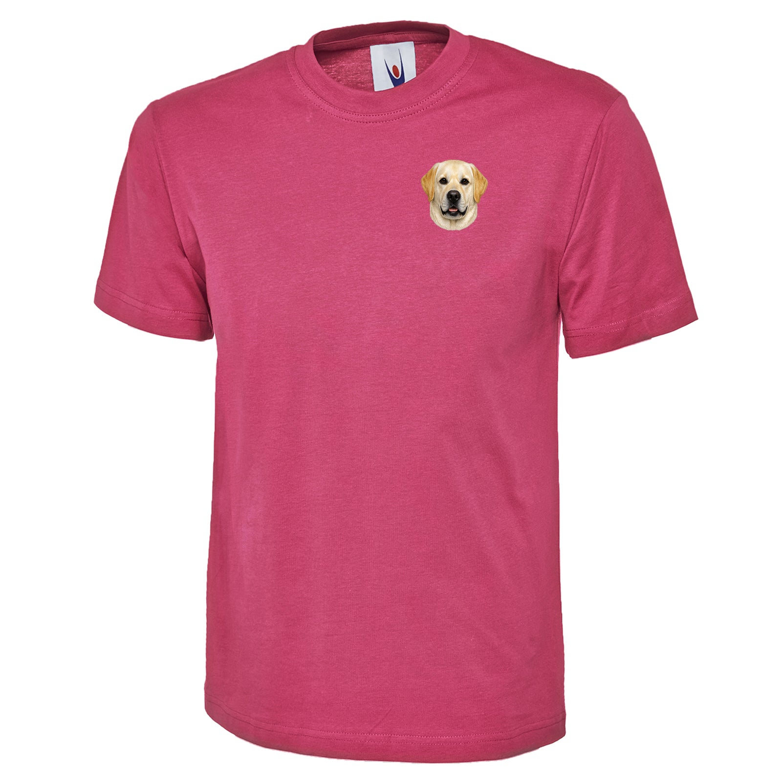 Yellow Labrador Dog Face T-Shirt