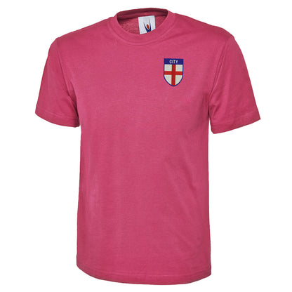 City Flag of England Shield Classic T-Shirt