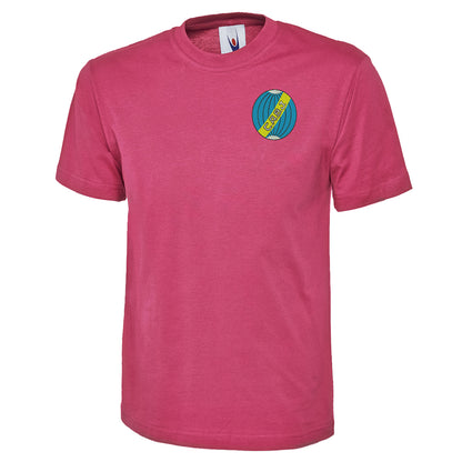 Retro Boca Juniors 1912 Embroidered Classic T-Shirt