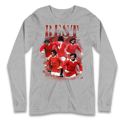 George Best Long Sleeve T Shirt