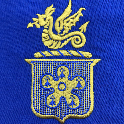 Retro Leicester Fosse FC Embroidered Super Pro Bodywarmer