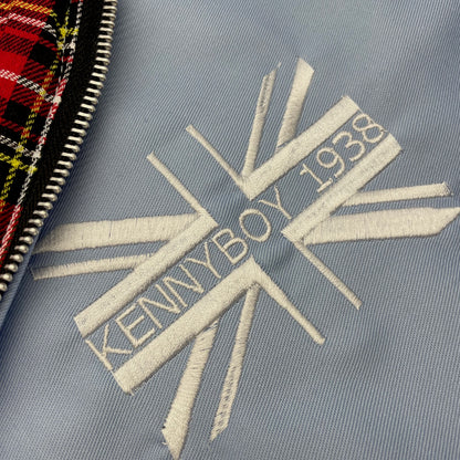 Personalised Union Jack Embroidered Harrington Jacket