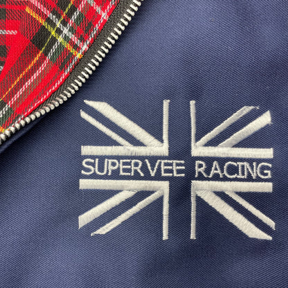 Personalised Union Jack Embroidered Harrington Jacket