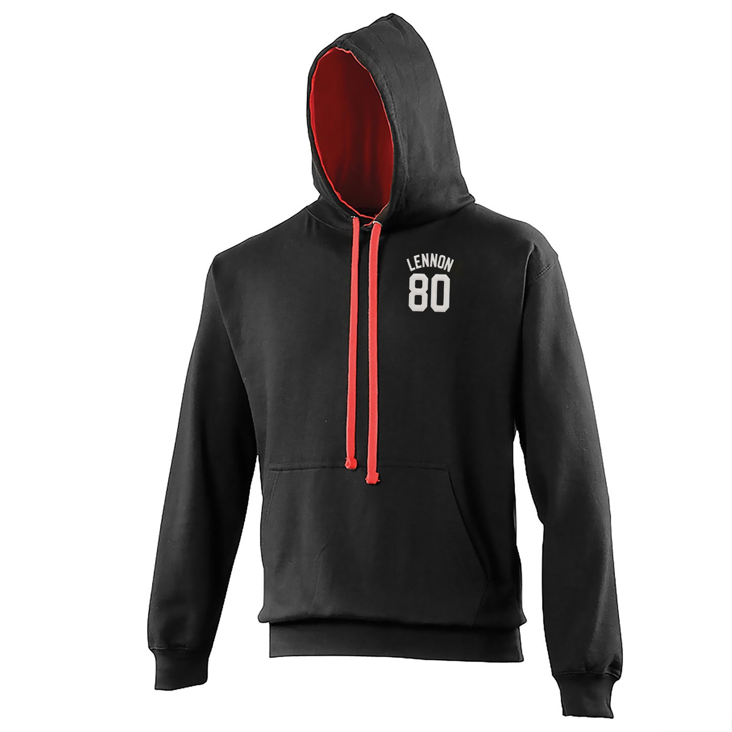 John Lennon Football Contrast Hoodie