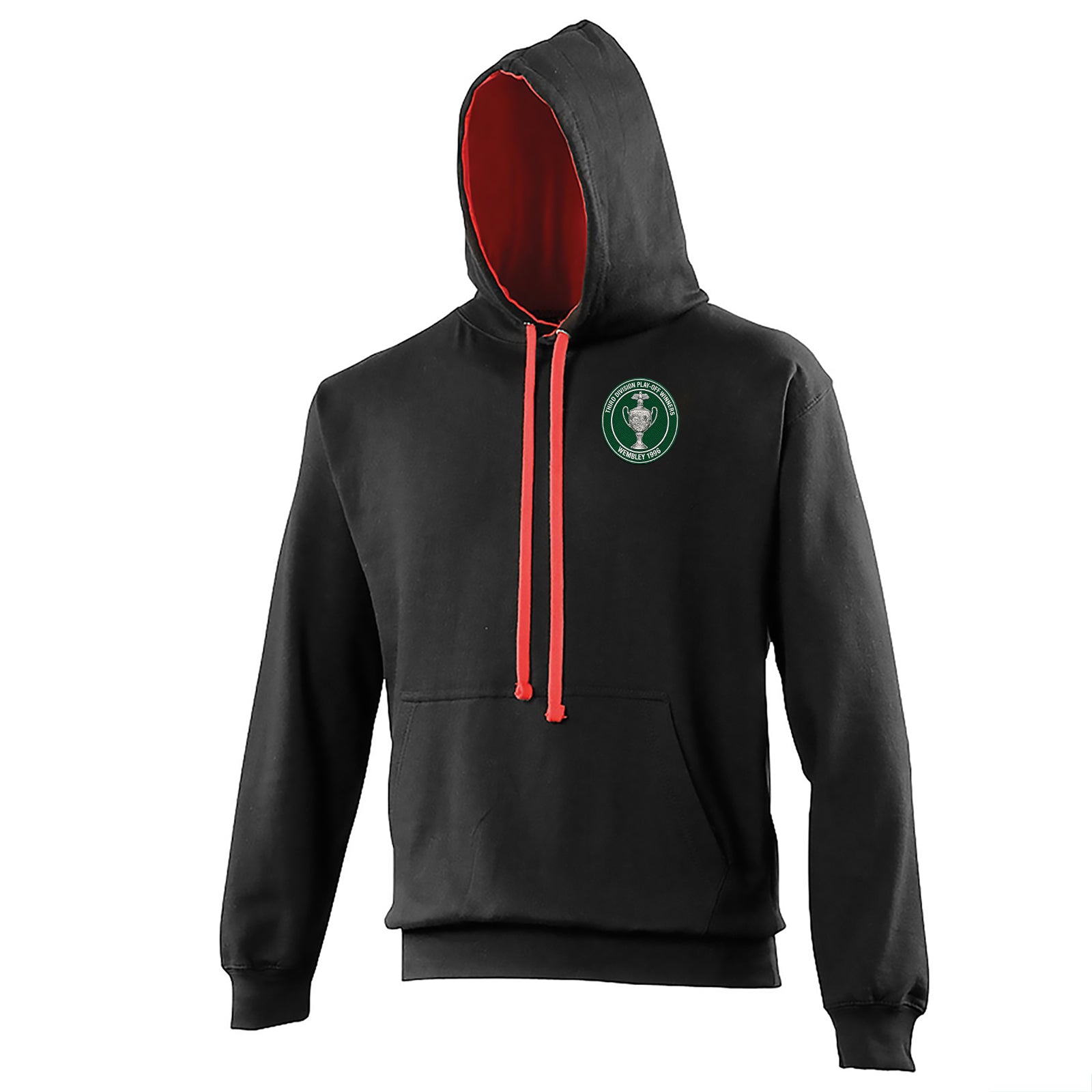 Plymouth Argyle Wembley 1996 Contrast Hoodie
