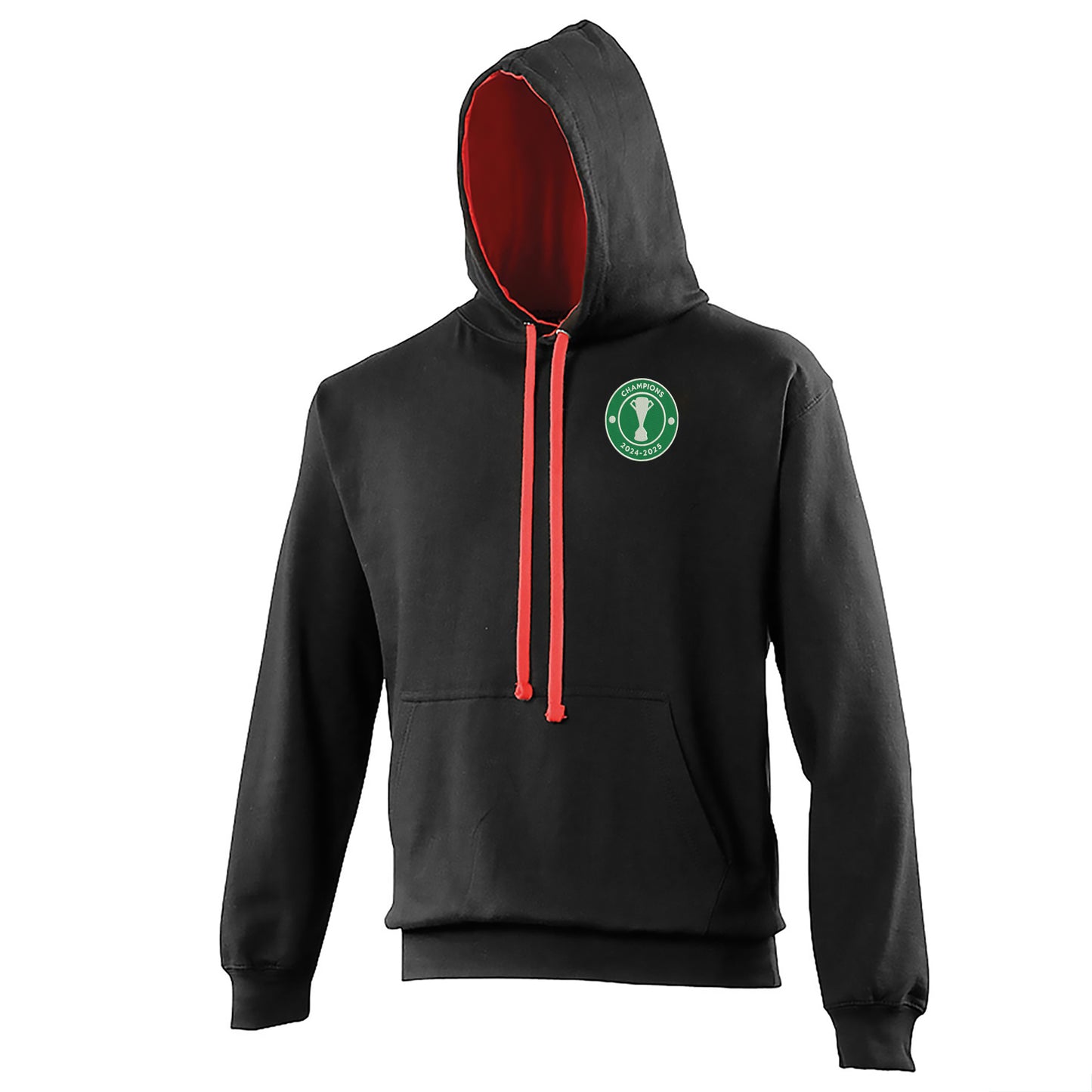 Celtic 2025 Champions Contrast Hoodie