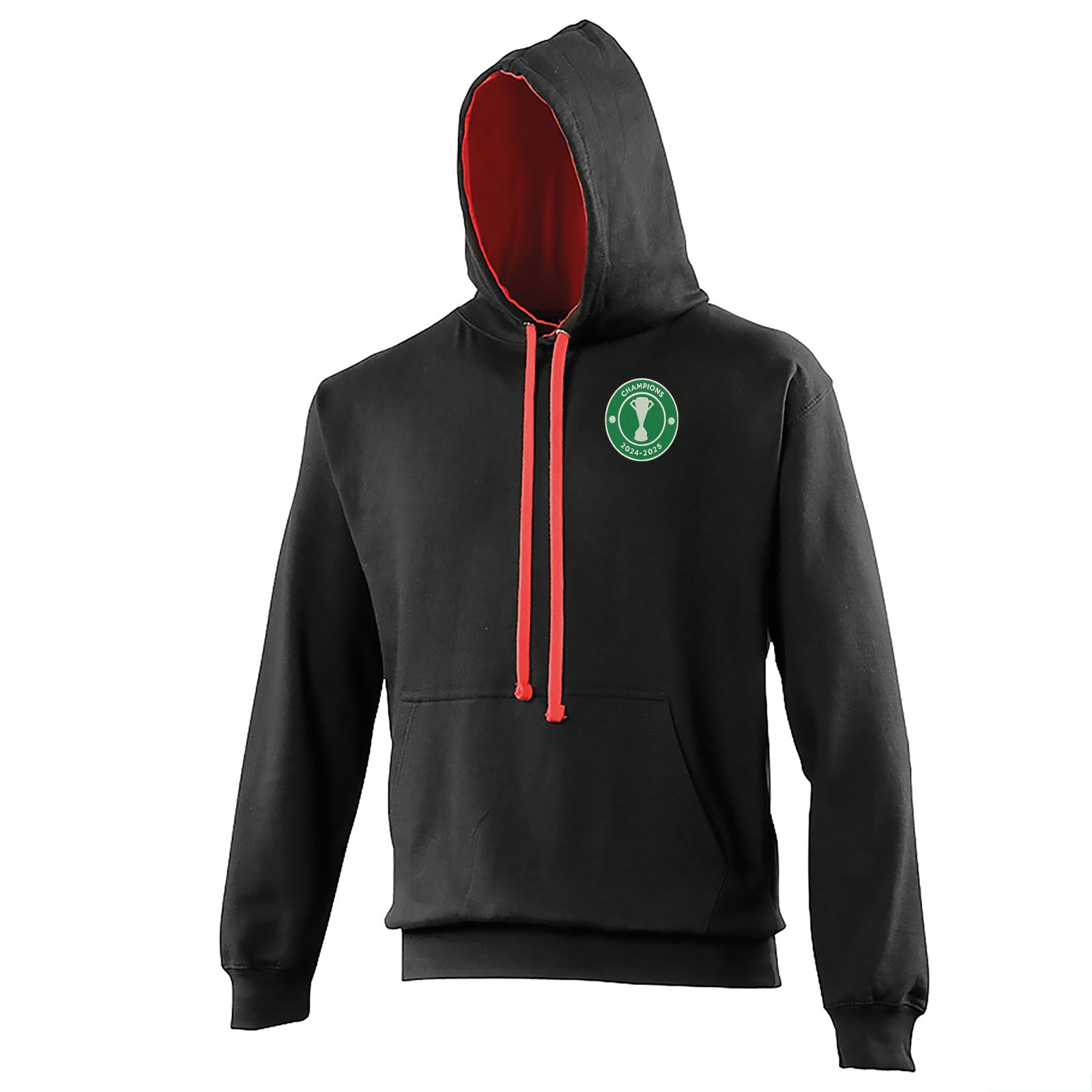 Celtic 2025 Champions Contrast Hoodie