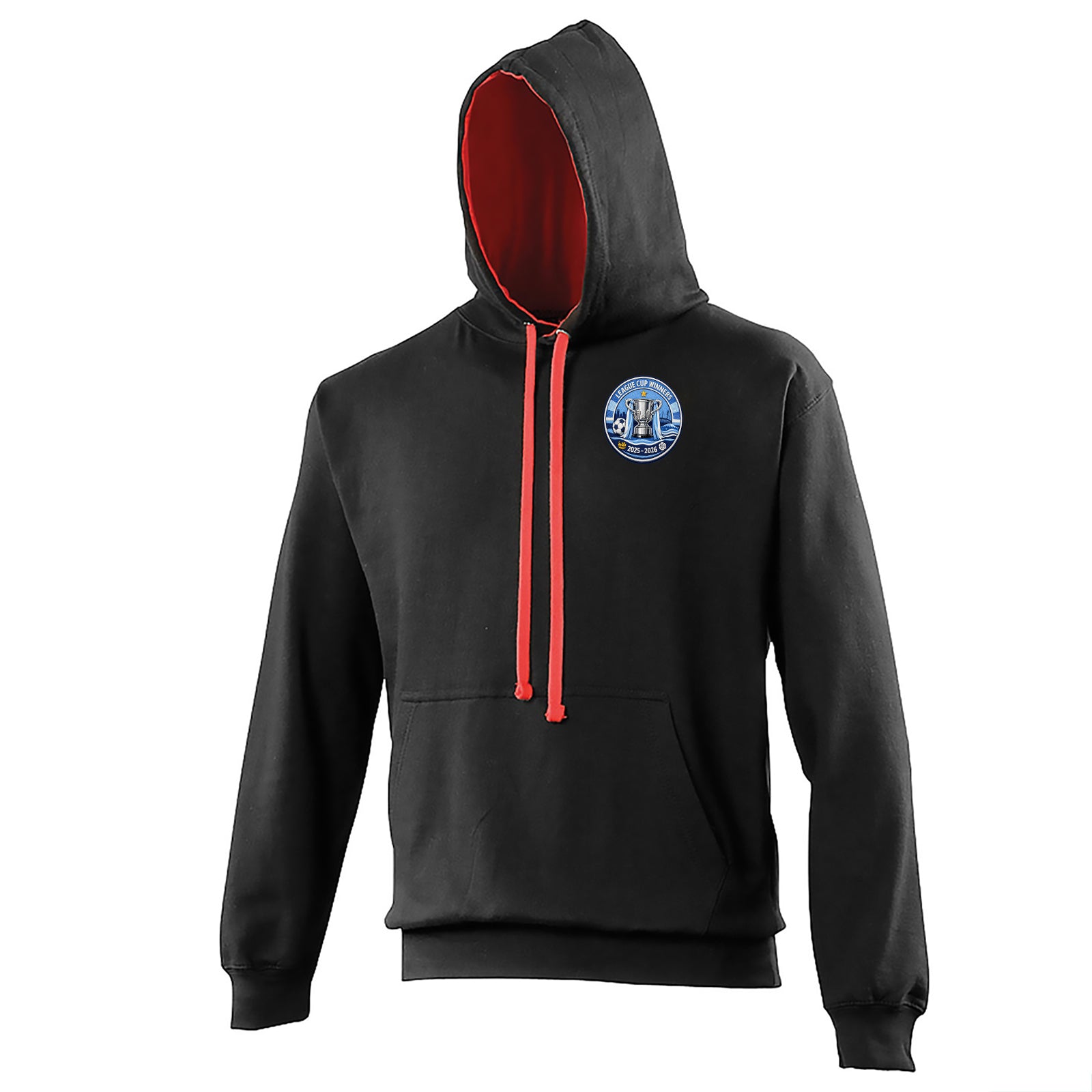 Man City League Cup Winners 2026 Contrast Hoodie 