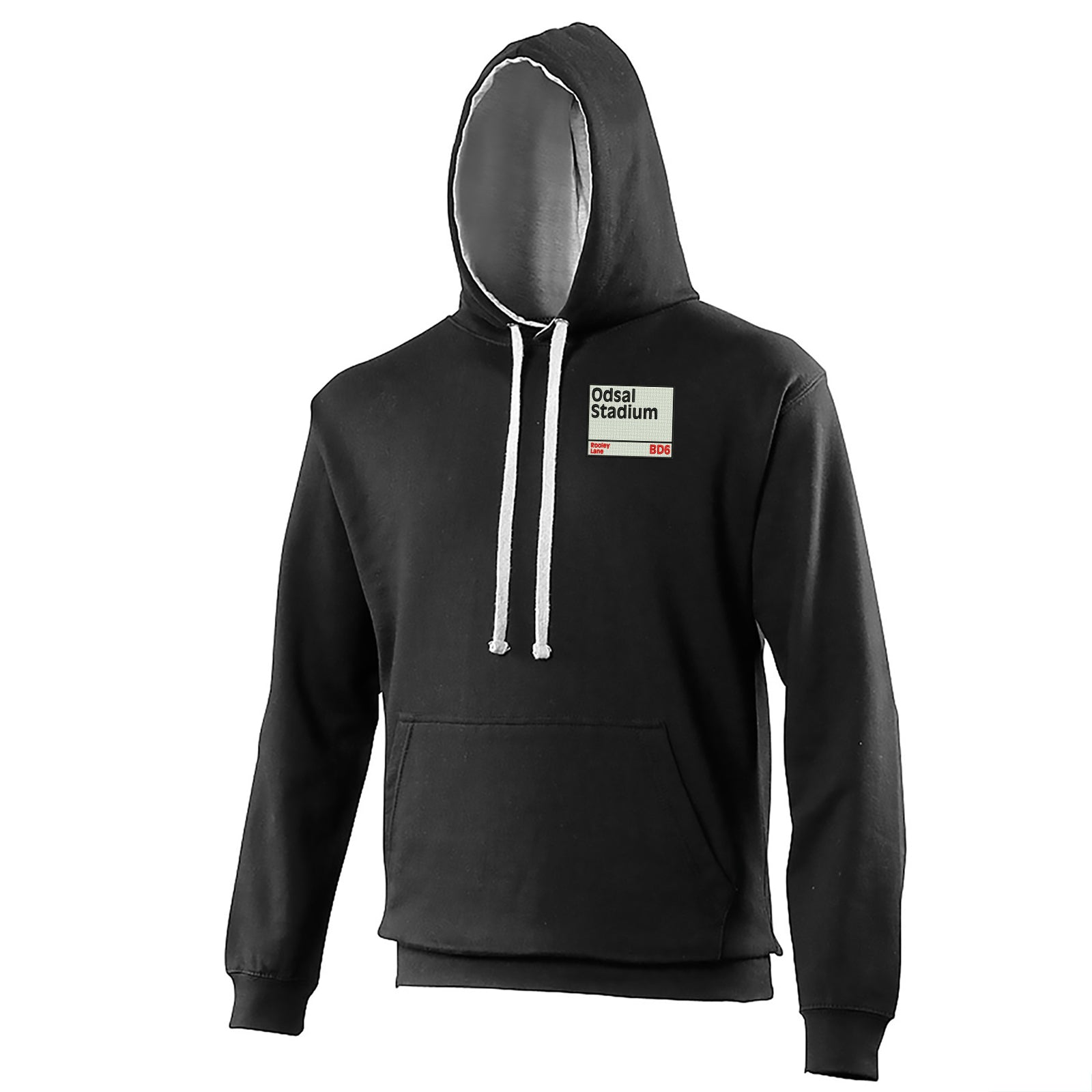 Bradford Bulls Odsal Stadium Contrast Hoodie