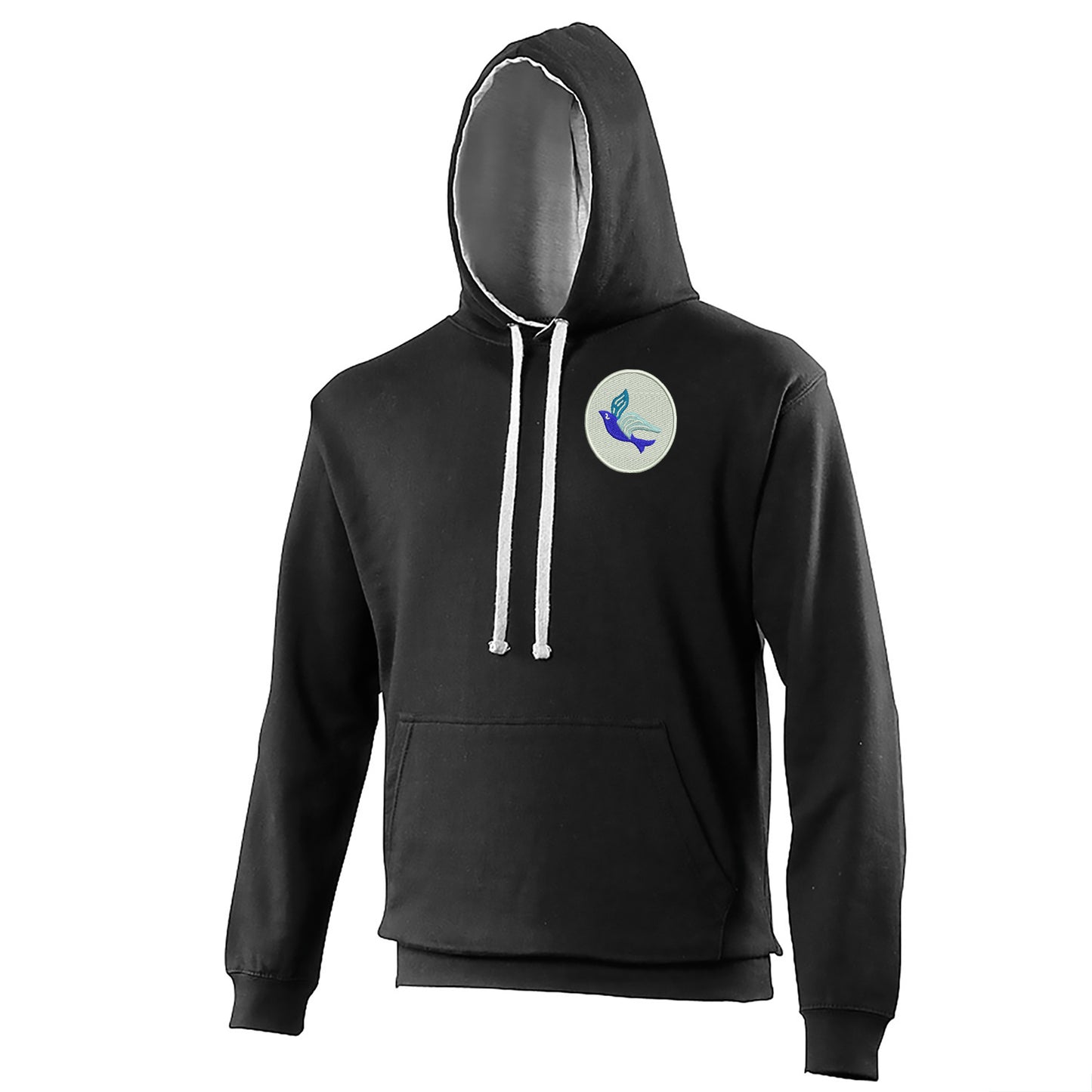 Classic Cardiff City FC Contrast Hoodie