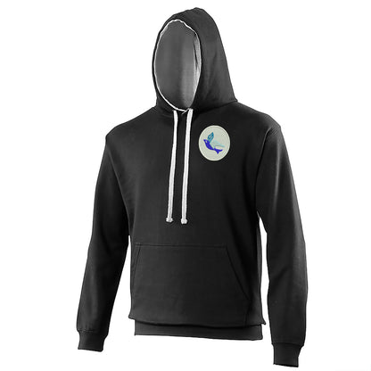 Classic Cardiff City FC Contrast Hoodie