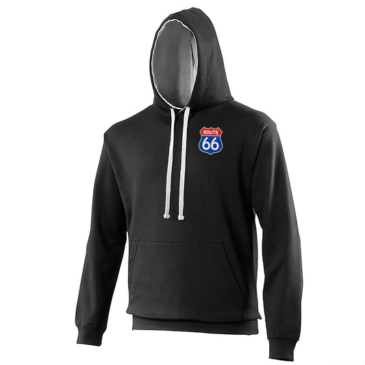 Route 66 Contrast Hoodie 
