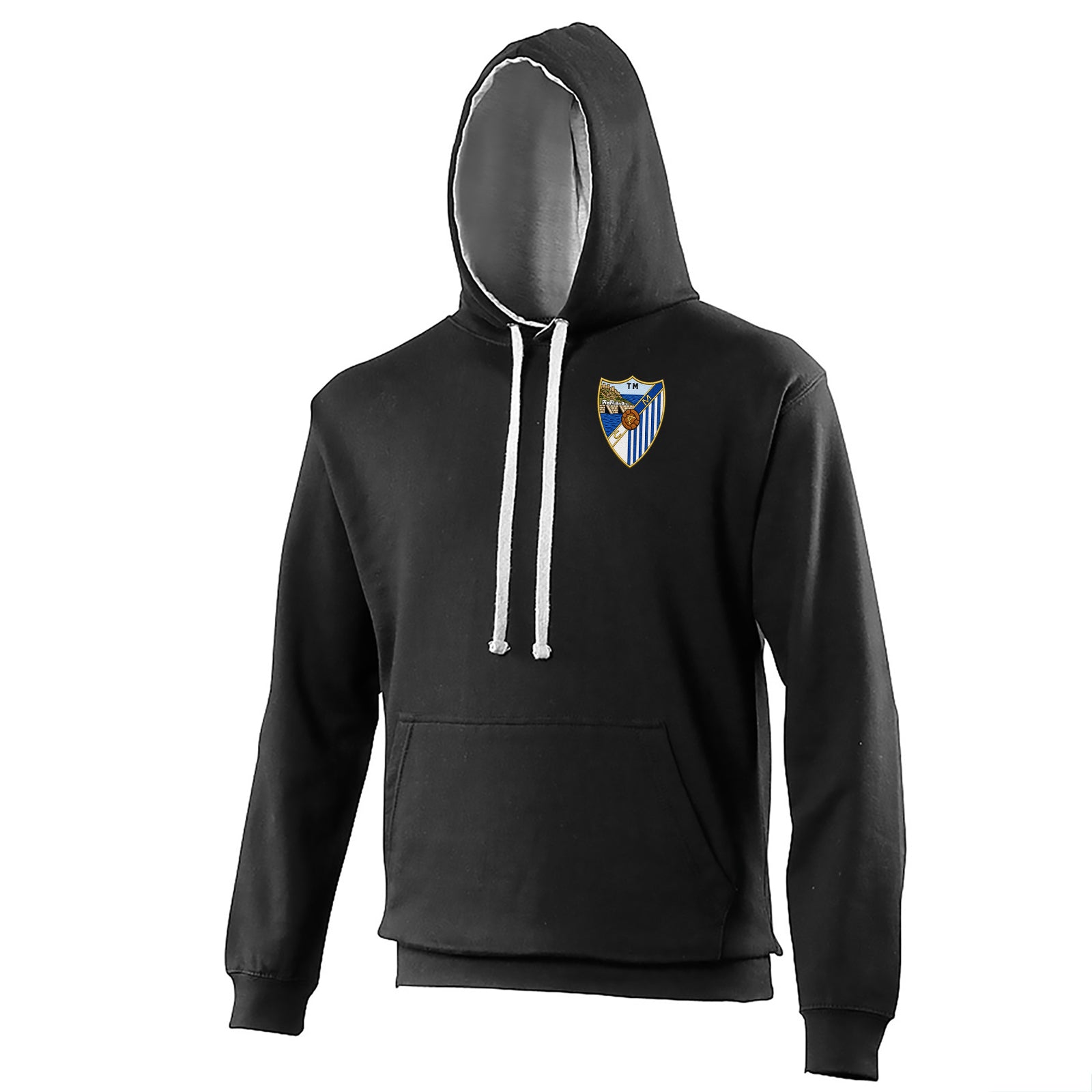 Retro Malaga 1948 Football Contrast Hoodie
